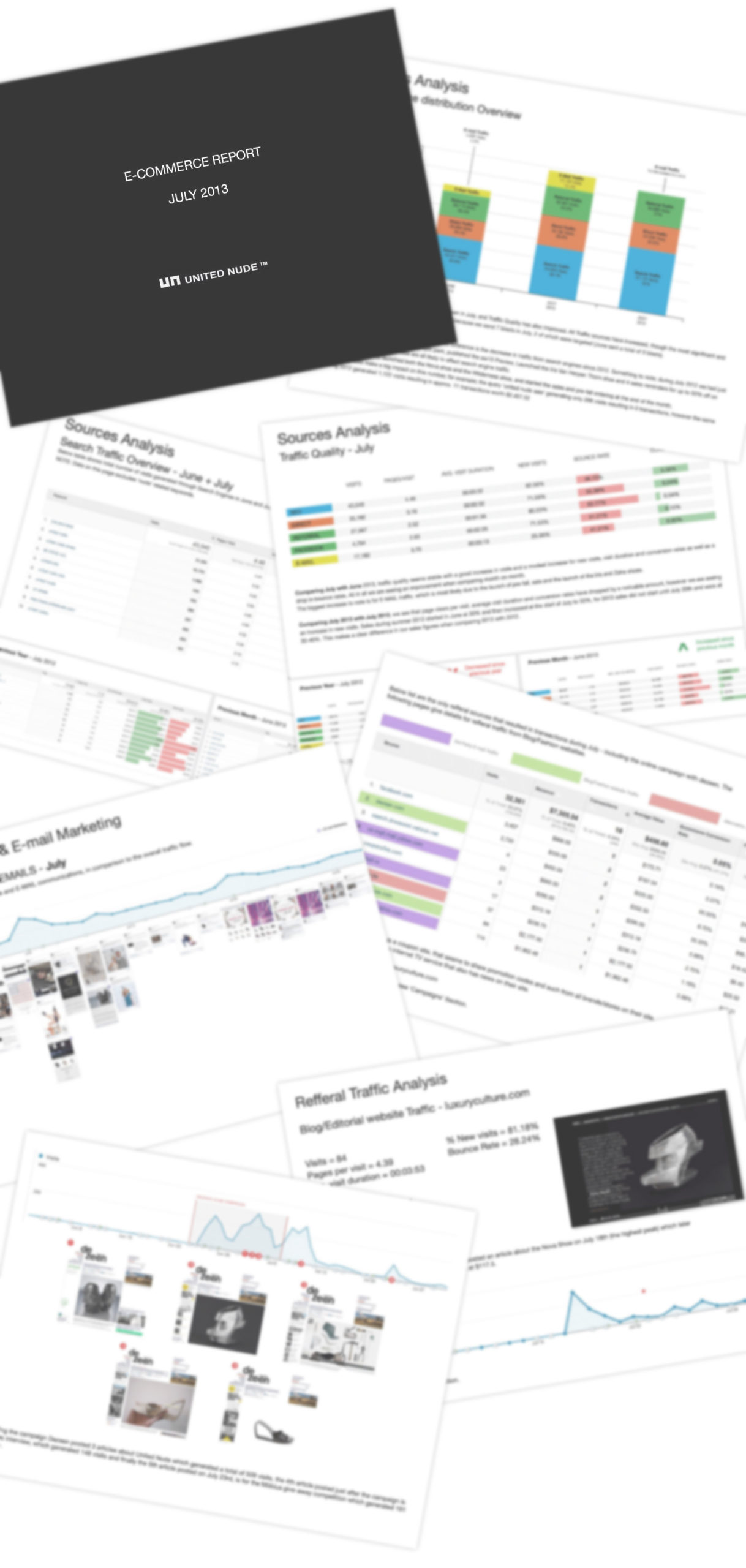 Quarterly analytics report