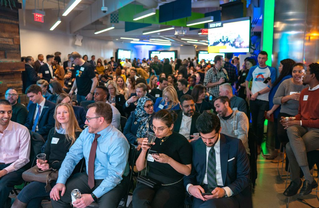 SEED SPOT DC Impact Accelerator event hosted at the Booz Allen Hamilton Innovation Center